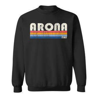 Retro Vintage 70S 80S Style Arona Italy Sweatshirt | Mazezy