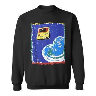 Retro Vintage 90S Earth Day Funny Game Boys 90S Vintage Designs Funny Gifts Sweatshirt | Mazezy DE