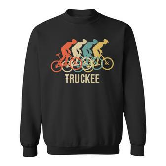 Retro Vintage Bike Truckee T Sweatshirt | Mazezy