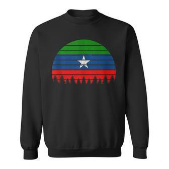 Retro Vintage Flag Of Ogadenia Somali Ethiopia Ogaden Sweatshirt | Mazezy DE