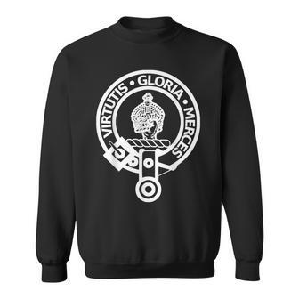 Robertson Scottish Family Clan Name Crest Shield Sweatshirt | Mazezy