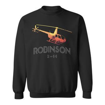 Robinson R44 Helicopter Helo Aviation Aviator Pilot Sweatshirt | Mazezy