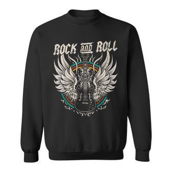 Rock And Roll Guitar Vintage Rock Music Sweatshirt