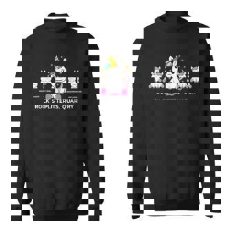 Rock Splitters Quarry Unicorn For Employees Sweatshirt | Mazezy