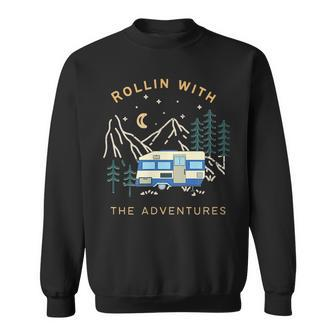 Rolling With The Adventures Embrace The Journey Sweatshirt | Mazezy
