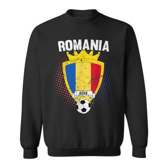 Romania Soccer  2018 Romanian Flag National Team Cup Sweatshirt