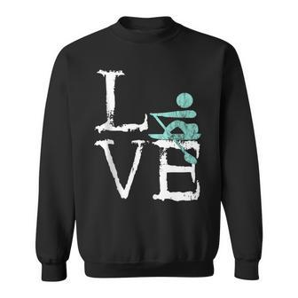 Rower Love Rowing Teams Coxswains Paddlers Crew Scull Sweatshirt | Mazezy