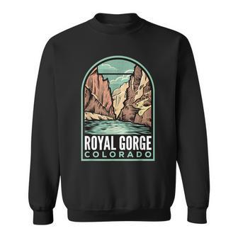 Royal Gorge Colorado Vintage Sweatshirt | Mazezy