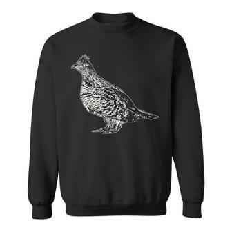 Ruffed Grouse Ornithology Birding Bird Lover Sweatshirt | Mazezy