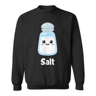 Salt & Pepper Matching Couple Halloween Best Friends Cute Sweatshirt - Thegiftio UK