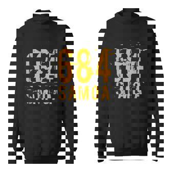 Samoa 684 Area Code Sweatshirt | Mazezy