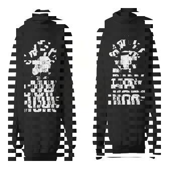 Save The Chubby Unicorns Rhino Vintage Retro Sweatshirt | Mazezy