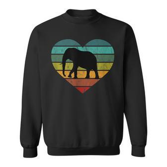 Save Serengeti Safari Kenya Africa Heart I Love Elephants Sweatshirt | Mazezy CA