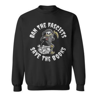 Save The Books Funny Librarian Gift - Save The Books Funny Librarian Gift Sweatshirt - Monsterry DE