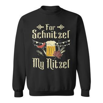For Schnitzel My Nitzel Oktoberfest Sweatshirt - Thegiftio UK