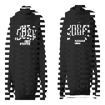 Schodack New York Ny Vintage Athletic Sports Sweatshirt | Mazezy