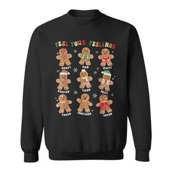School Psychologist Christmas All Feelings Are Okay Sweatshirt - Monsterry UK