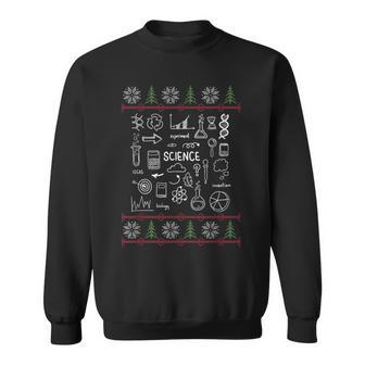 Science Ugly Sweater Christmas Sweatshirt | Mazezy