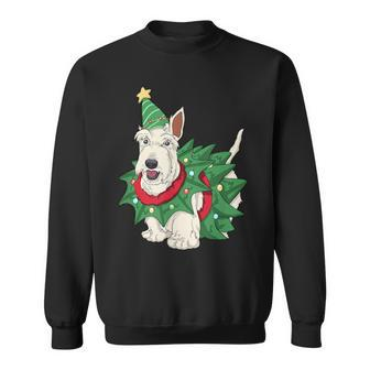Scottish Terrier Christmas Dog Santa Xmas Sweatshirt - Seseable
