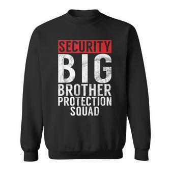 Security Big Brother Protection Squad Matching Outfits Boys Sweatshirt