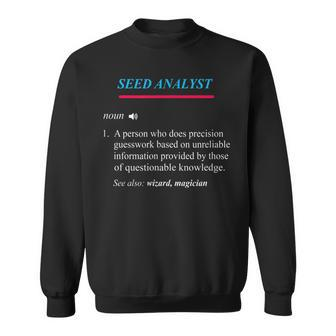 Seed Analyst Definition Sweatshirt | Mazezy