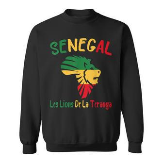 Senegal Champions 2022 Les Lions De La Teranga Flag Senegal Sweatshirt | Mazezy