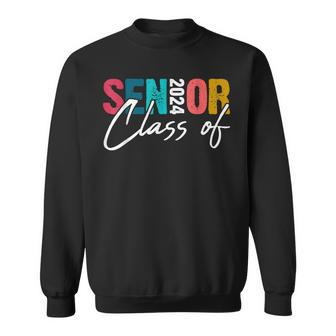 Senior 2024 Class Of 2024 For College High School Senior Sweatshirt - Thegiftio UK