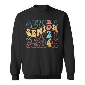 Senior 24 Graduation Class Of 2024 Cute Senior 2024 Sweatshirt - Monsterry CA