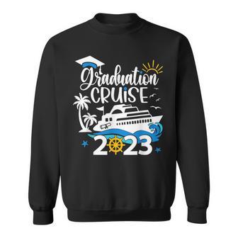 Senior Graduation Trip Cruise 2023 Aw Ship Party Cruise Sweatshirt - Seseable