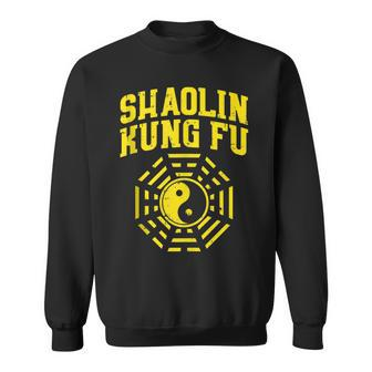 Shaolin Kung Fu Ying Yang Symbol Chinese Martial Arts Sweatshirt | Mazezy