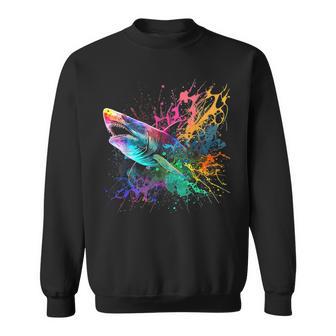 Shark Beach Lover Ocean Animal Graphic Novelty Sweatshirt - Monsterry CA