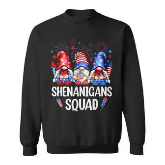 Shenanigans Squad Gnomes Usa Independence Day 4Th Of July Sweatshirt | Mazezy