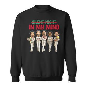 Silent Night In-My-Mind Black African American Family Sweatshirt - Seseable