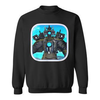 Skibidi Toilet Cameraman Speakerman Tv Man Sweatshirt - Monsterry DE