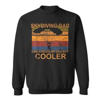Skydiving Father Tandem Parachute Jump Skydiver Sweatshirt | Mazezy