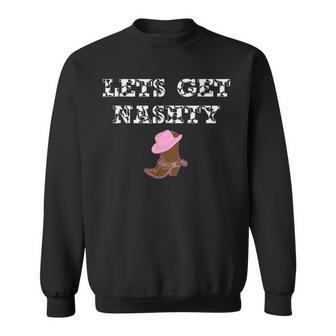 Smashed In Nash Let's Get Nashty Nashville Local Sweatshirt | Mazezy