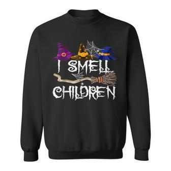 I Smell Children Witches Halloween Party Costume Sweatshirt - Monsterry