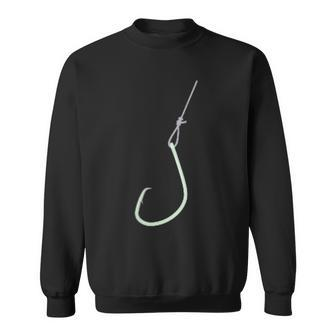 Snook Eating Shrimp Fishing Angler Sweatshirt | Mazezy