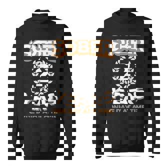 Sobriety Sober 2 Years Two Years Anniversary Sweatshirt | Mazezy