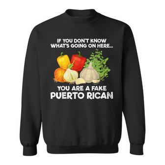 Sofrito Puerto Rico Puerto Rican Sofrito Meme Sweatshirt | Mazezy