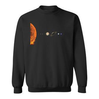Solar System Nerd Galaxy Science And Planets Astronomy Sweatshirt - Monsterry DE