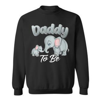 Soon Daddy To Be Elephants For Baby Shower Gender Reveal Men Sweatshirt - Monsterry