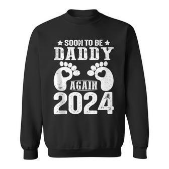 Soon To Be Dad Daddy Again 2024 Sweatshirt | Mazezy UK