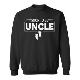 Soon To Be Uncle First Time Uncle Pregnancy Announcement Sweatshirt - Seseable