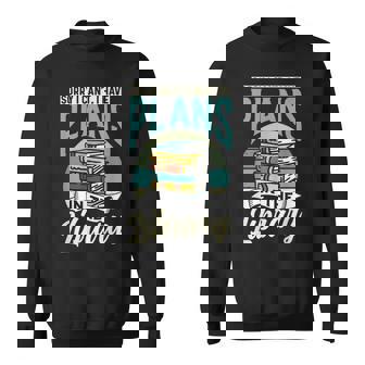 Sorry I Cant I Have Plans In The Library Books Librarian Sweatshirt | Mazezy