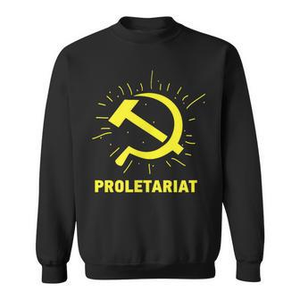 Soviet Union Hammer And Sickle Proletariat Russian T Sweatshirt | Mazezy