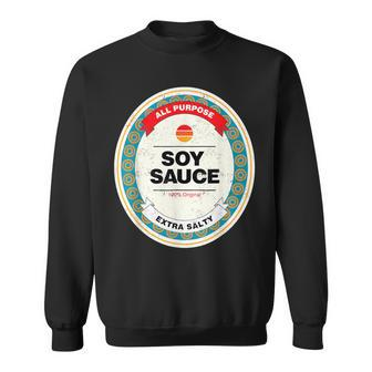 Soy Sauce Easy Halloween Costume Matching Group Couples Sweatshirt | Mazezy