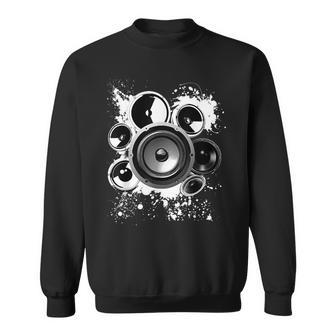 Speaker Building Electronics Sound Frequency Subwoofer Inch Sweatshirt | Mazezy