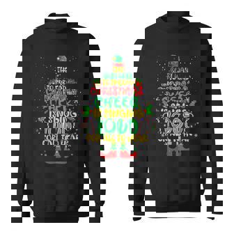 Spread Christmas Cheer Is Singing Loud Xmas Elf Pajama Sweatshirt | Seseable UK