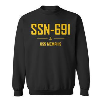 Ssn691 Uss Memphis Sweatshirt - Thegiftio UK